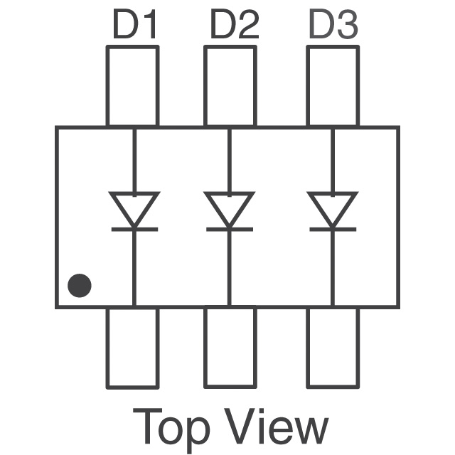 SD103ATW-7-F Diodes Incorporated  Dioden - Gleichrichter - Arrays